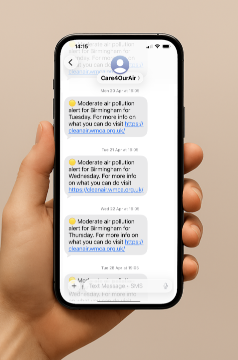 WMCA air pollution alerts image