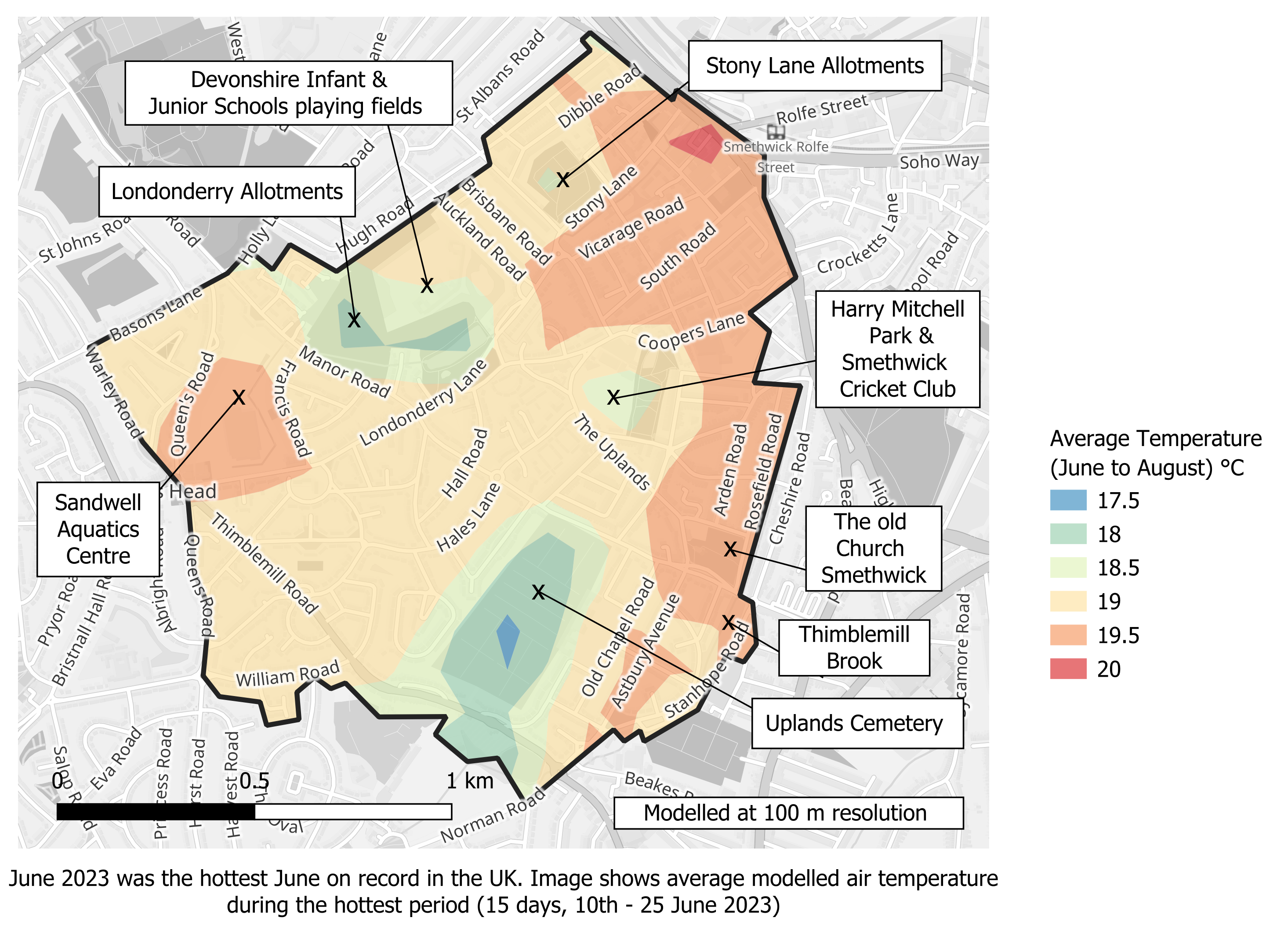 urban heat island image